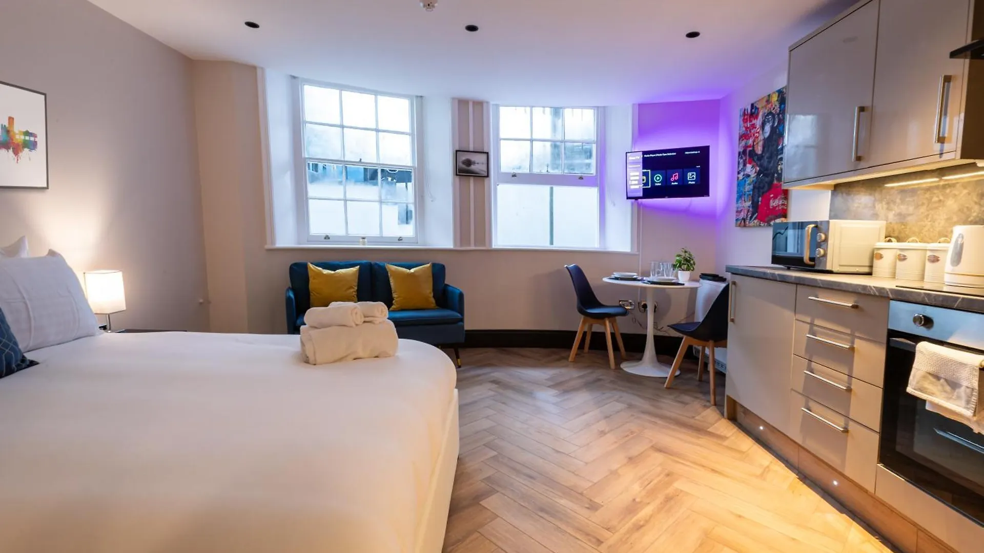 아파트 Short-Term Studio Stays With Parking Subject To Availability 브라이턴 영국